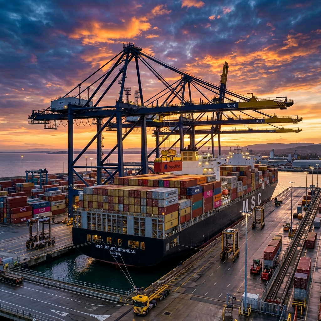 Zeetu Diplomatic Express Shipping ocean container terminal port operations